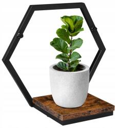  Virágágyás Lógó Fali Loft Polc Ipari Rusztikus Loft Könyvespolc (4902248423268)