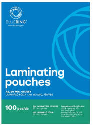 BLUERING Lamináló fólia A6, 80 micron 100 db/doboz, Bluering® (BLACKFRIDAY_OK_LAMMA680MIC)