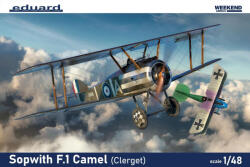 Eduard Plastic Kits Eduard Sopwith F. 1 Camel (Clerget), Weekend edition 1: 48 (8486)