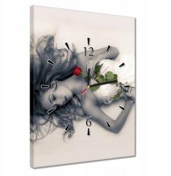 ZeSmakiem Óra 30x40 Csaj rózsával Szerelem (H8516M_Z1D_30x40cm AZ)