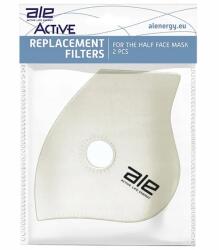 ALE Cserélhető Szűrők 2 db Antiszmog Maszk Ale Futó Kerékpáros Maszk (220122)