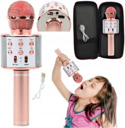 Skleplolki Vezeték Nélküli Mikrofon Hangszóró Bluetooth Karaoke Mobil Usb Gyerekeknek (BEZPRZEWODOWY MIKROFON)