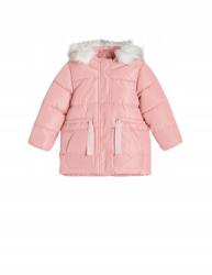 Reserved bélelt pehelykabát, kapucnis, Size 80, rózsaszín, poliészter