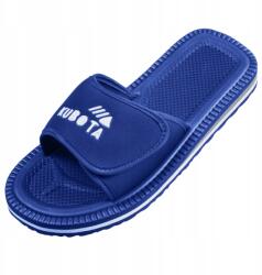 Kubota Férfi Habszivacs Flip-flop Papucs 41 Kék Kubota Tépőzáras Könnyű Kényelmes Strand Papucs 41 (KUBKRZ-SS24-06-14-41)