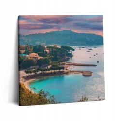 Wallfluent Canvas Fotó Vászon Előszoba Váll Kilátás Azúrpartra (010030010270000075993)