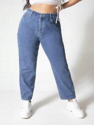 Shein ZC61104 Shein Egyenes Szárú Női Farmer Nadrág Magas Derekú 4XL