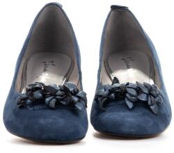 Maciejka 03552-61 sötétkék balerina félcipő velúrbőr elegáns méret40 (03552-61/00-5)