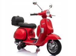 LeanToys Akkumulátoros robogó Vespa Piros (5902808159087)