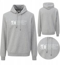 s.Oliver férfi kapucnis pulóver, szürke 3XL Regular Fit nagy logó (10.3.11.14.140.2142010.94D1.3XL)