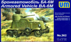 UniModels BA-6M Armored Vehicle 1: 72 (UM362)