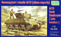 UniModels M10 tank destroyer, late 1: 72 (UM202)