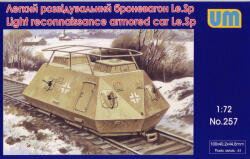 UniModels Light reconnaissance armored car Le. Sp 1: 72 (UM257)