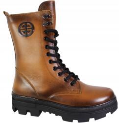  Női Tornacipő Vacarro 498 MÉRET37 Bőr Barna Lico Bélelt (498)