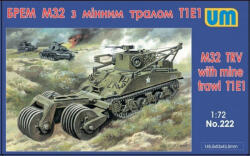 UniModels M32 tank recovery vehicle with mine traw 1: 72 (UM222)