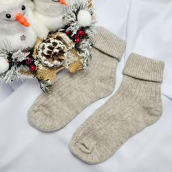 Kardesler Gyapjú NŐI zokni halvány drapp 79136