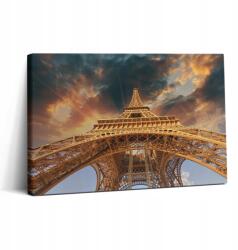 Wallfluent Vászonkép Canvas Előszoba Művészi Eiffel-torony Napfényben 30x20 (010030010150000074756)