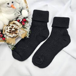 Kardesler Gyapjú NŐI zokni Fekete 15332