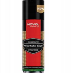 NOVOL Korróziógátló Poliuretán Zománcfesték 2K Spray Fekete Novol Polycoat 400ml