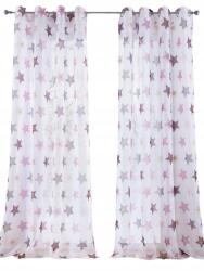 Bonprix 145/145 Csillagmintás Függöny 1DB (946047)
