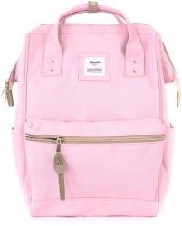Himawari Női laptop hátizsák Himawari Classic tágas, usb Világos rózsaszín (tr19293-1)