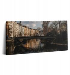 Wallfluent Fotó Vászonkép Hálószobába Művészi Panoráma Prága 100x50 cm (010030010010000075896)