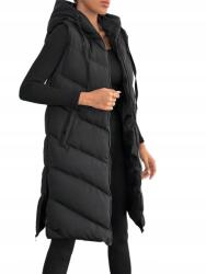 Shein Combközépig Érő Kapucnis Pehely Mellény 42 XL__XL - allegro - 12 315 Ft