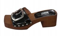 Simen Női fekete flip-flop papucs Simen 5007A fekete r, 40 (5007A)