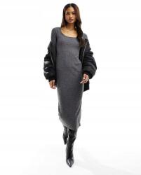 New Look Bordázott Szürke Ruha (36) (567409)