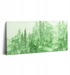 Wallfluent Fotó Vászonkép Edzőterem Ajándék Ötlet Festett Természet Zöld Erdő (010030010010000074656)
