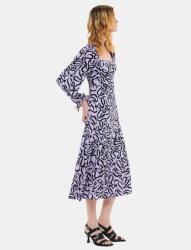Whistles Lila Ruha MIDI Mintás (46) (571690)