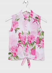 Guess ujjatlan blúz, patentos, Size 8L, többszínű (398283)