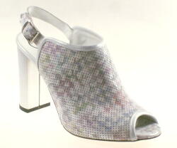 Fabio Fabrizi 732 Ezüst Cipő 38-AS Méret (732)