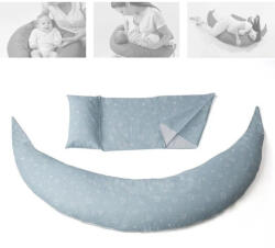 Nuvita Dreamwizard terhességi és szoptatós párna - Gray Star - 7100