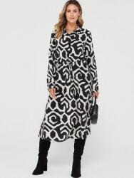 VERO MODA Kétszínű ruha, Size XS, mintás, viszkóz, poliamid, hosszú ujjú (596559)