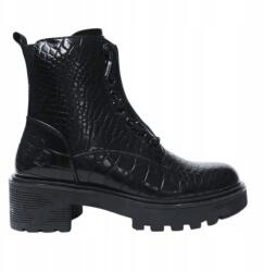 Lumberjack női csizma fekete bőr Ökológiai túrabakancs 36- méret (SWC2101-005 CB001)