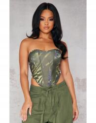 Prettylittlething Fűzős Felső Mintás (42) (564230)