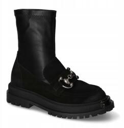 CheBello Bokacsizma Chebello CHE-1 fekete velúr 37 (CHE-1)