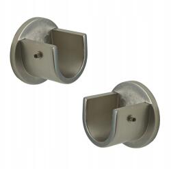 ESTAdeco Kpl 2 Lux üreges Oldalkonzol függönykarnishoz 19 mm Szatén (wspornik BOCZNY LUX fi19mm SATYNA KPL2)