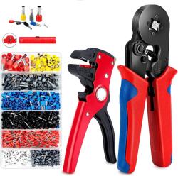 Zaxer Prágai Kábelcsatlakozó Persely Krimpelő 1200 Db Persely +lehúzó (ZAXER)