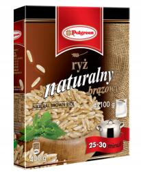 Polgreen Barna Rizs Természetes Karton 4x100g 400g