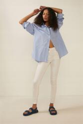 Oasis XC24218 Oasis Jade Farmer Nadrág Skinny Ecru Magas Derekú L (KC24207)