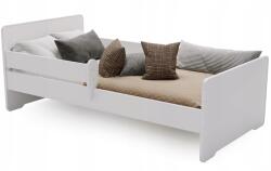 Kobi Max gyerekágy fiúknak és lányoknak fehér 140x70 korlát matrac (K11O18B2I9_M)