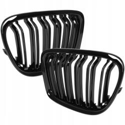Dlaauta Bmw X1 E84 Atrapa Grill Vese Rács Fekete Fényes Dupla Borda