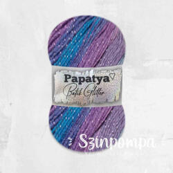 Papatya Batik Glitter - 02 -Szürke-lila