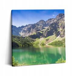 Wallfluent Vászonkép Canvas Prémium Edzőterem Tó Hegyek Erdő és Természet 60x60 cm (010030010270000007342)