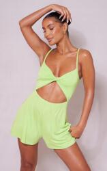 Prettylittlething Zöld Vállpántos Overál Sima Prettylittlething 38