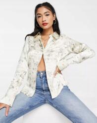 Topshop Női Szatén Mintás Blúz 36 1VAK