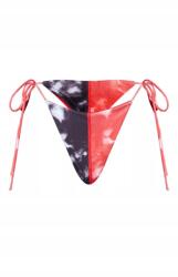 Prettylittlething Kétszínű Bikinialsó Megkötős Kivágott Tie Dye Prettylittlething 40