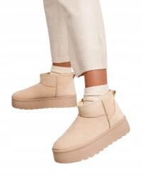 Royalfashion Dagodo Bézs Női Hócipő 40-ES (TL242)