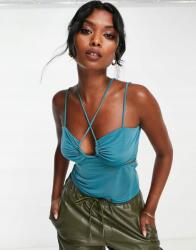  Felső Kék Vállpántos Felső (40-42) (525286)